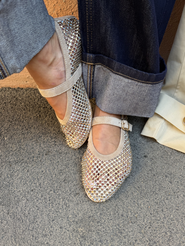 MIA beige ballet flats