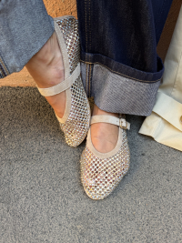 MIA beige ballet flats