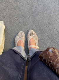 MIA beige ballet flats
