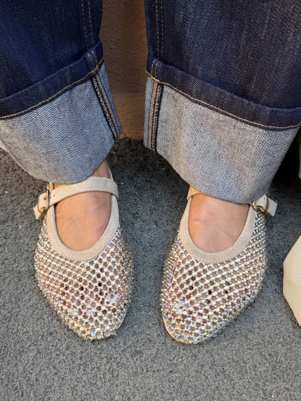 MIA beige ballet flats