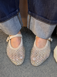 MIA beige ballet flats