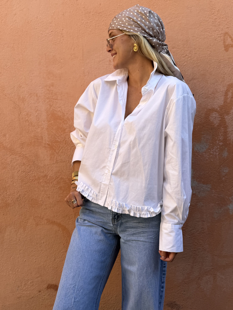 Chemise EDEN petits volants