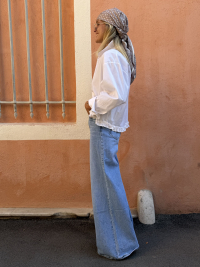 EDEN shirt small ruffles