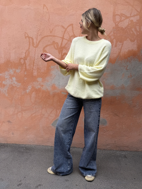 Pull SOLENE jaune