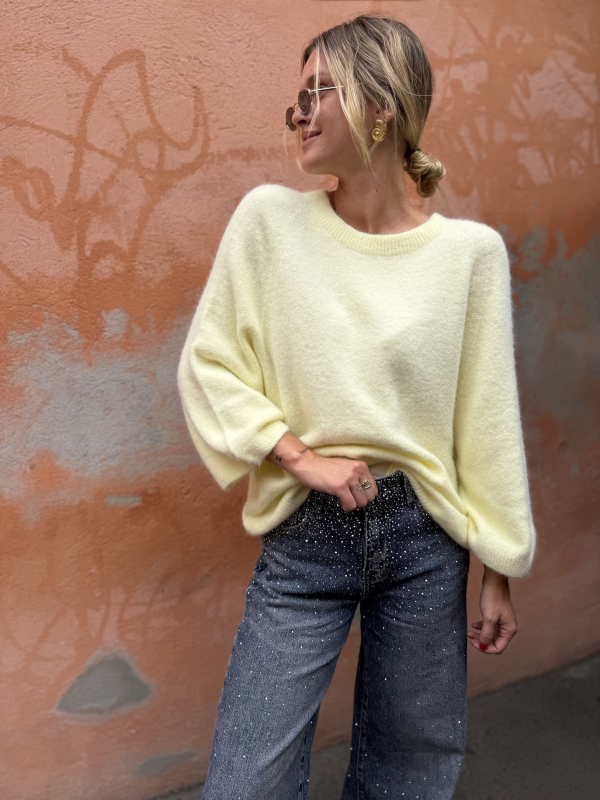 Pull SOLENE jaune