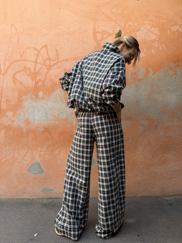Pantalon OXFORD à carreaux