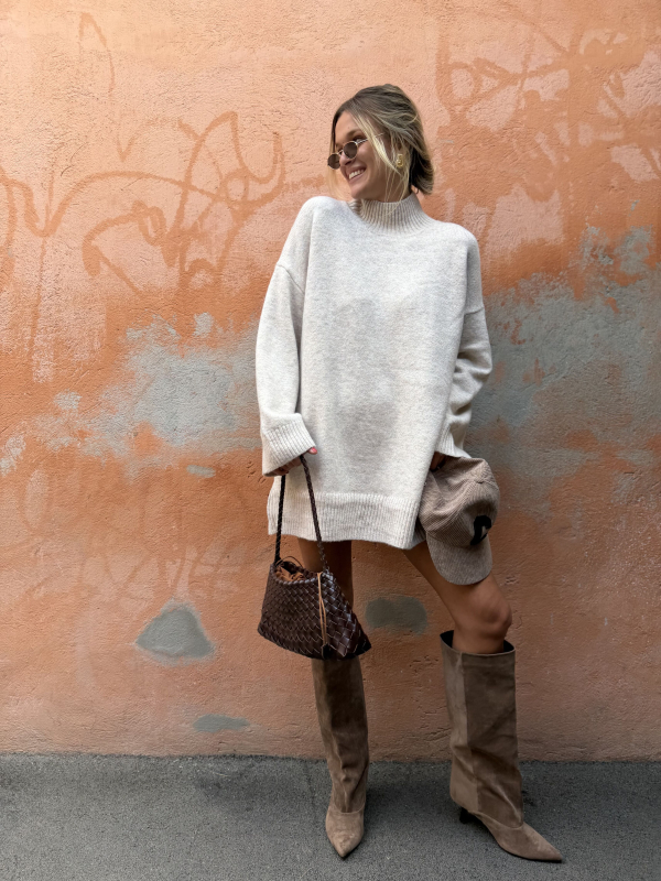 JENNY beige dress
