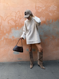 JENNY beige dress
