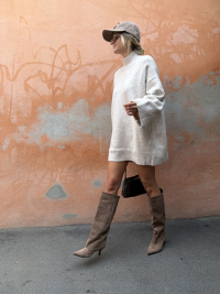 JENNY beige dress