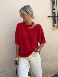Pull MOLLY rouge