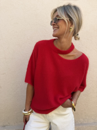 Pull MOLLY rouge