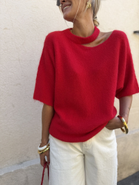 Pull MOLLY rouge