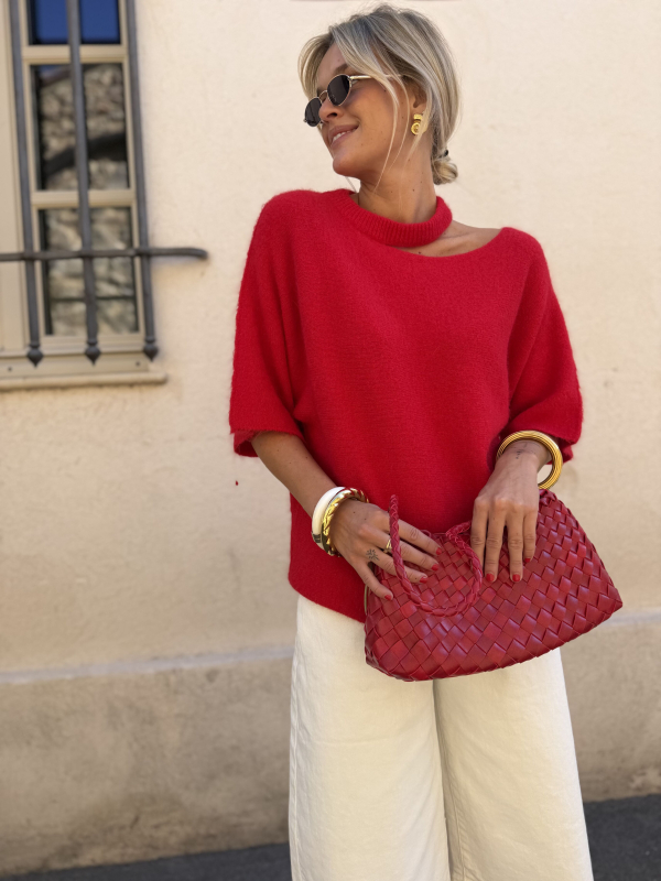 Pull MOLLY rouge