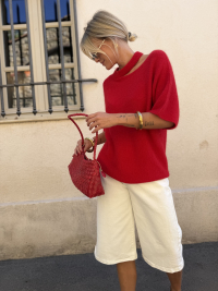 Pull MOLLY rouge