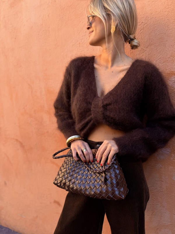 COZY chocolate sweater