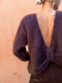 COZY chocolate sweater
