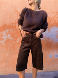Pull COZY chocolat