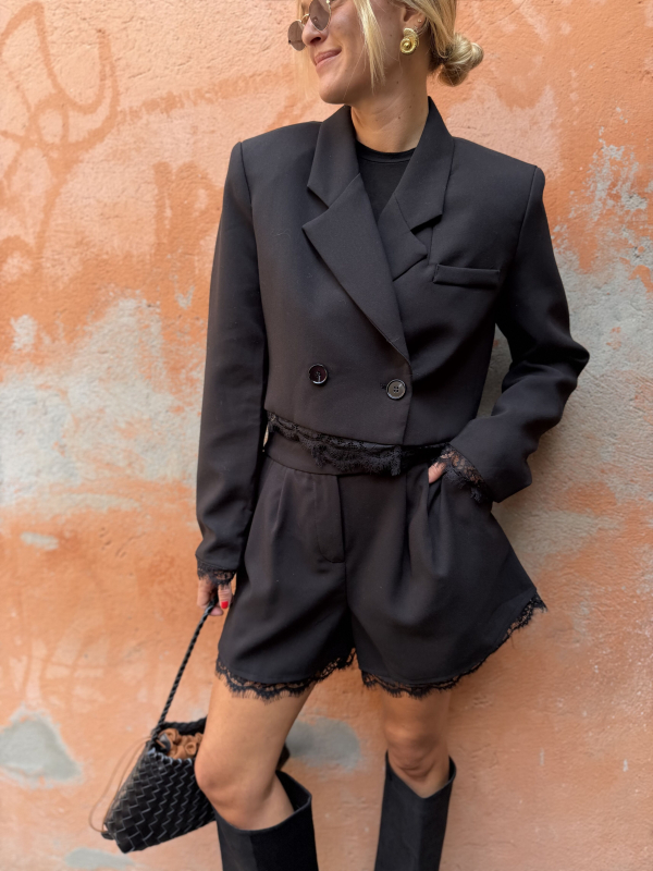 Veste blazer LUCIA noire