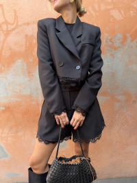 LUCIA black blazer jacket
