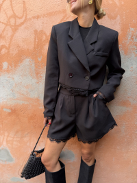 Short LUCIA noir