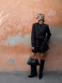 Short LUCIA noir
