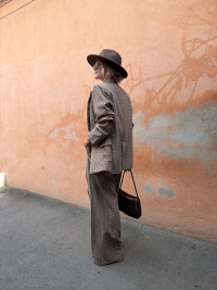 Veste blazer FRANCISCO pied de poule - précommande