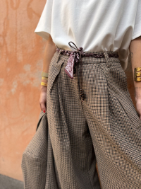 Pantalon FRANCISCO pied de poule - précommande
