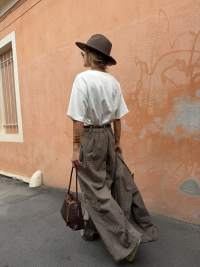 FRANCISCO houndstooth trousers - PRE-ORDER