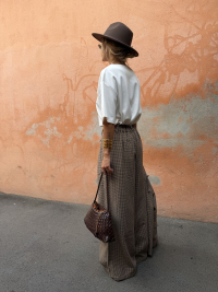 FRANCISCO houndstooth trousers - PRE-ORDER