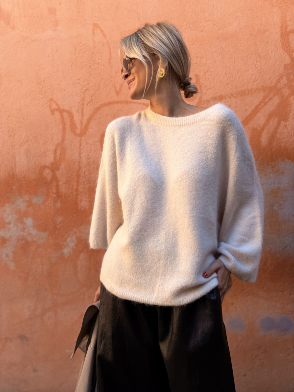 Pull SOLENE beige