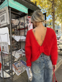 COZY red sweater