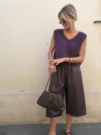 VENEZA chocolate bag - Pre-order
