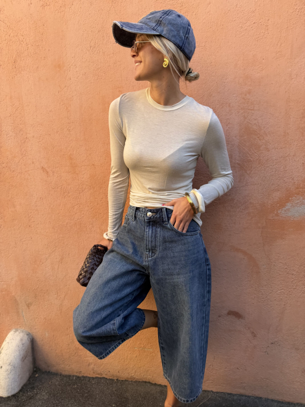 Top fin beige