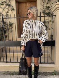 HAILEY écru blouse