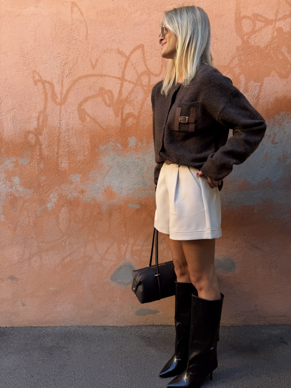 Gilet H chocolat - Précommande