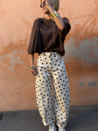 ALESSIO polka dot jeans