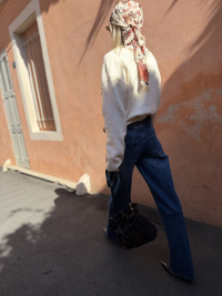 INDIE fringed scarf