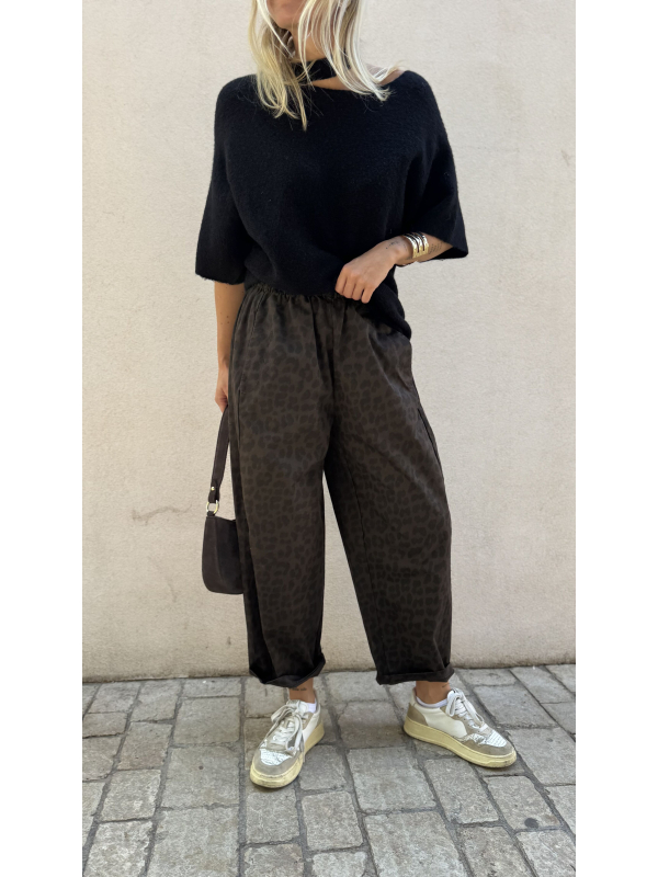 FABIO leopard pants