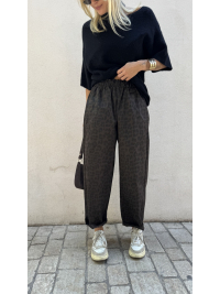 FABIO leopard pants