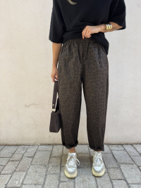 Pantalon FABIO léopard