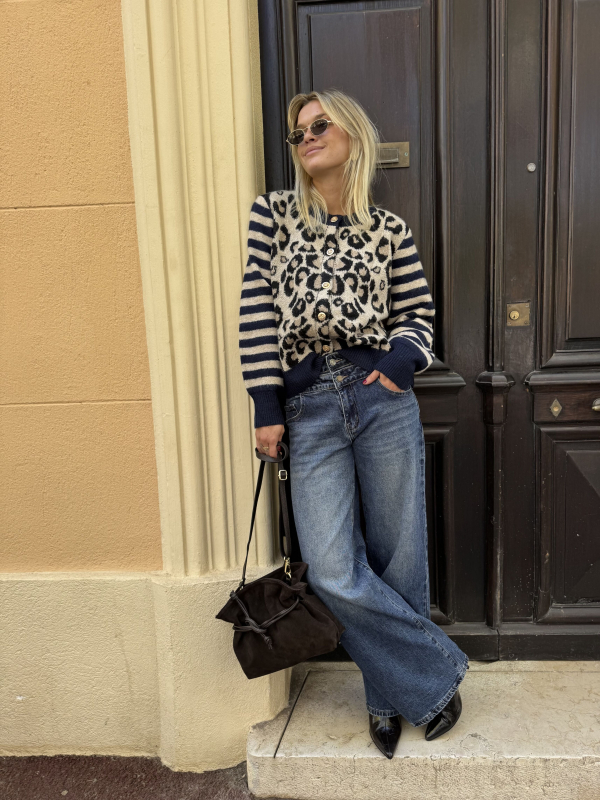 RUBEN dark blue jeans