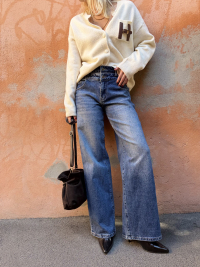 RUBEN dark blue jeans