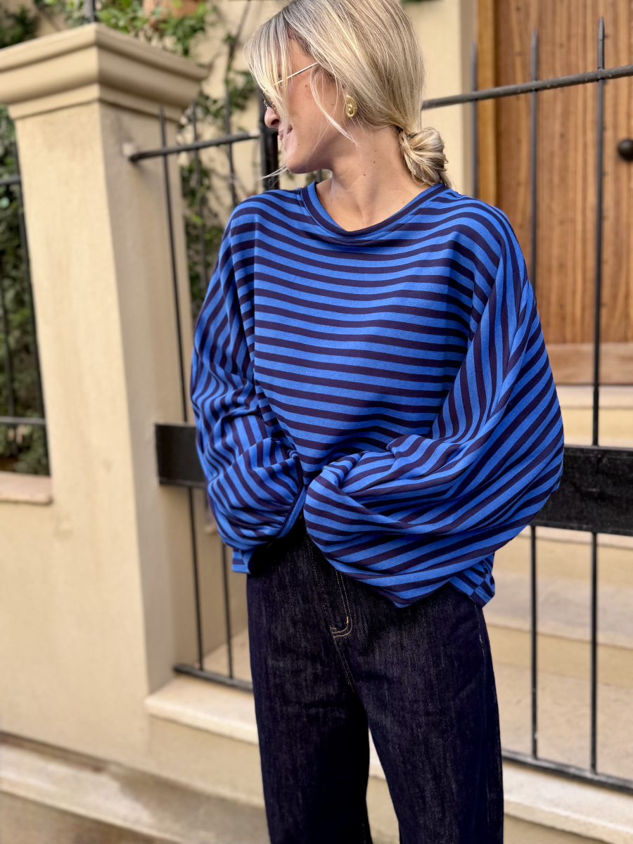 Dark blue shirt