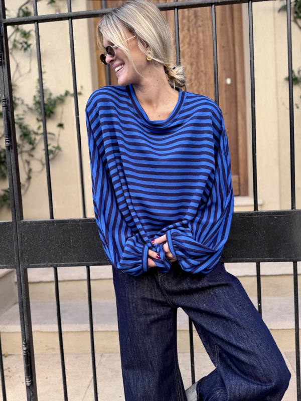 Dark blue shirt