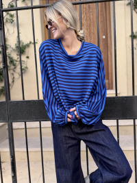 Marinière bleue foncé