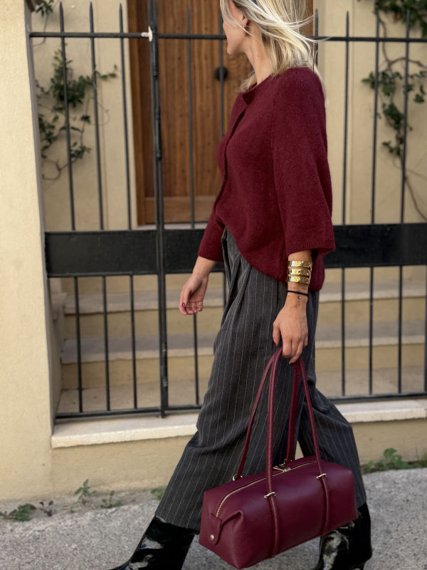 Sac TECKEL bordeaux - Précommande