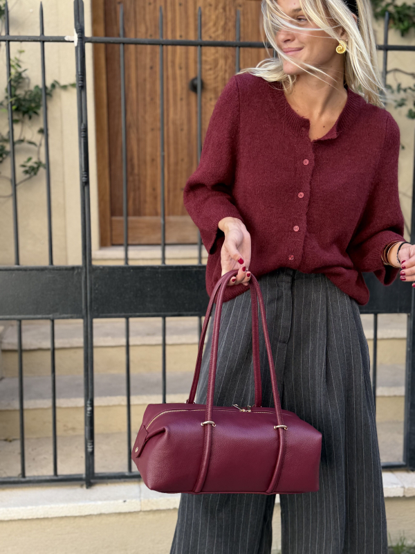 Sac TECKEL bordeaux - Précommande
