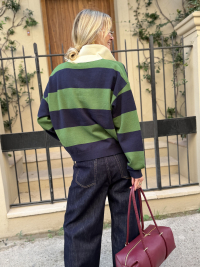 Pull HUNTER marine/vert