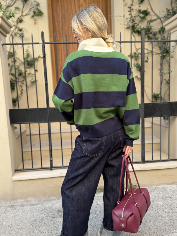 Pull HUNTER marine/vert
