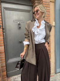 Veste blazer SOHO pied de poule
